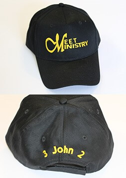 M.E.E.T. Ministry CAP (Black and Yellow)